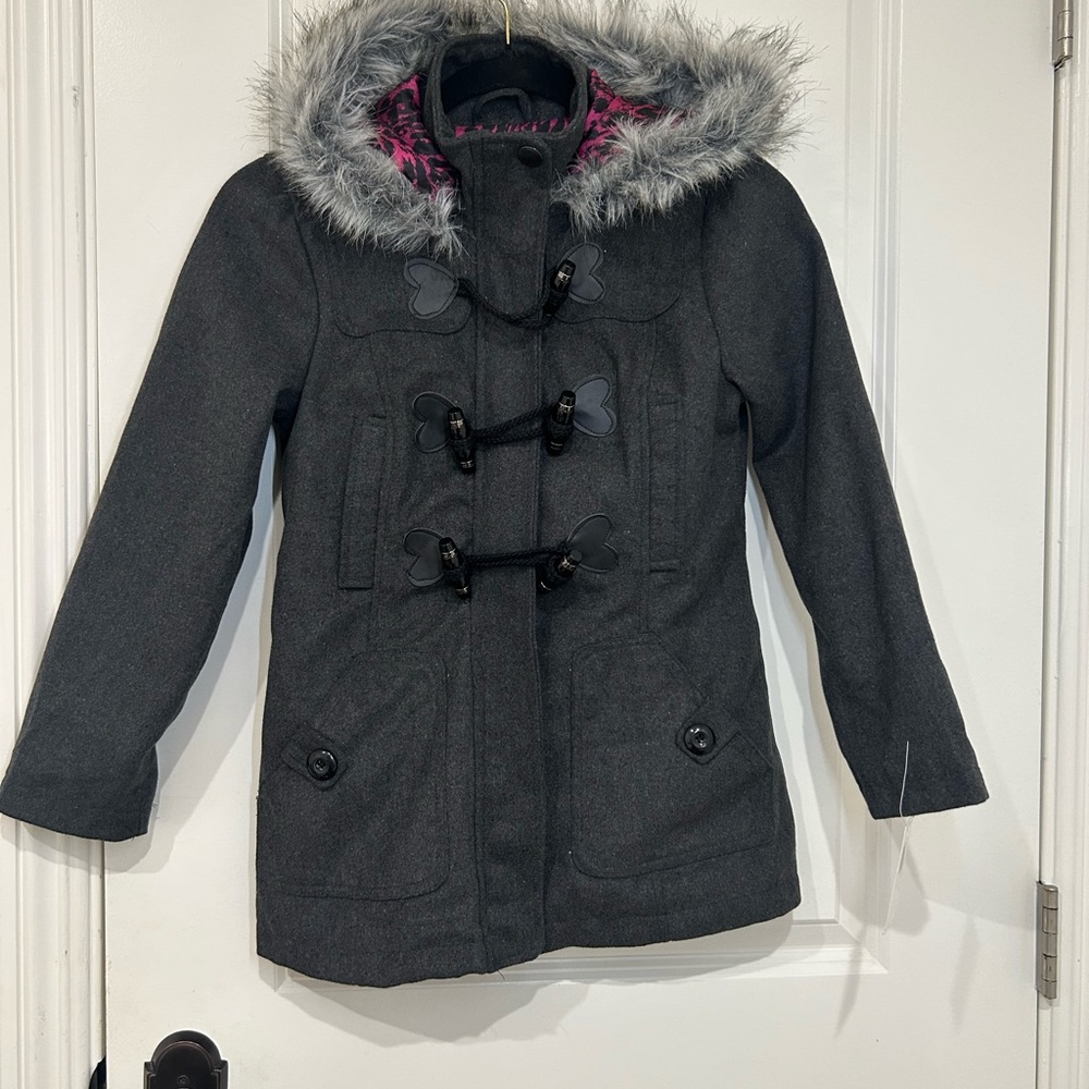 Urban Republic Pink and Black Girls Jacket